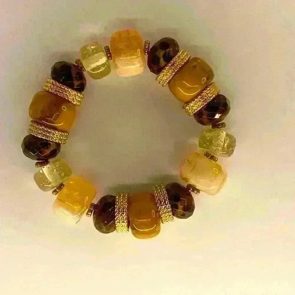 Semi Precious Stones & Beading. Easy on and off with elastic band - Picture 1 of 5